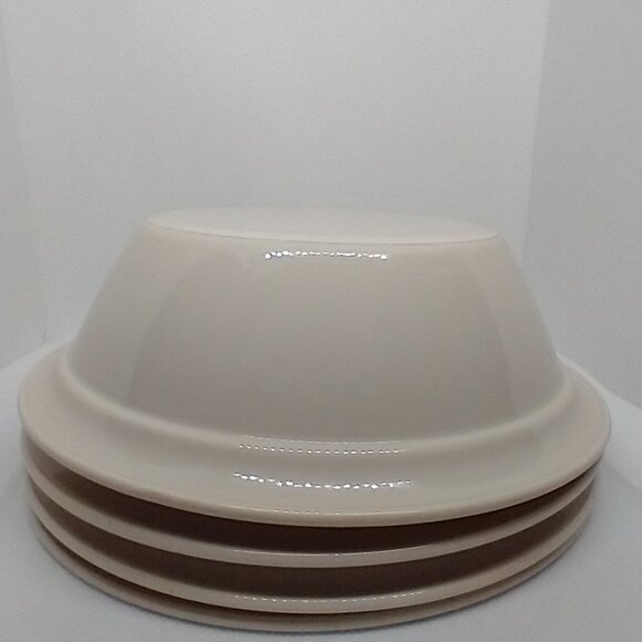 Vintage Corelle (4) Cereal Bowls by Corning Pattern Spring Pond - Picture 3 of 8